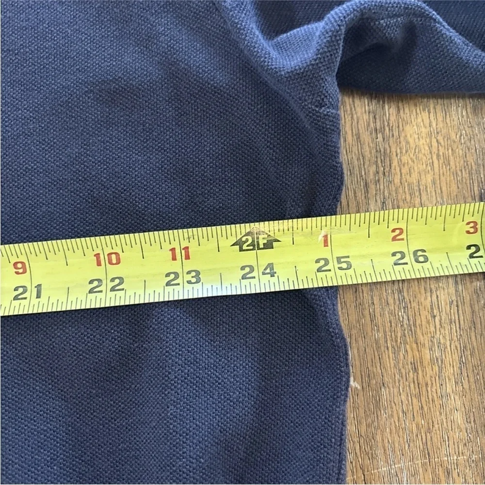 Polo Ralph Lauren Shirt Mens Sz 2XL Navy Blue Long Sleeve Polo Color Pony